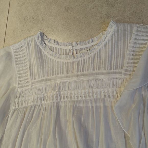 Isabel Marant White Blouse - Picture 2 of 4